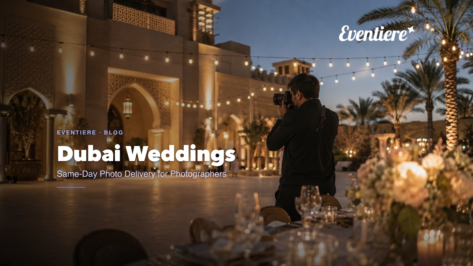 Dubai Wedding Photographers: The Guide to Same-Day Photo Delivery