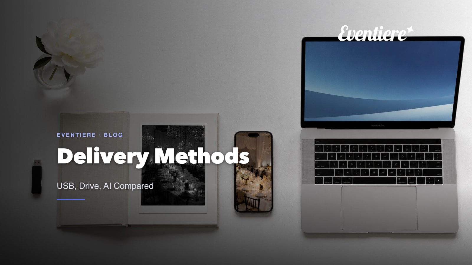 مقارنة طرق توصيل صور الفعاليات: USB والبريد الإلكتروني وGoogle Drive وWeTransfer ومنصات الذكاء الاصطناعي