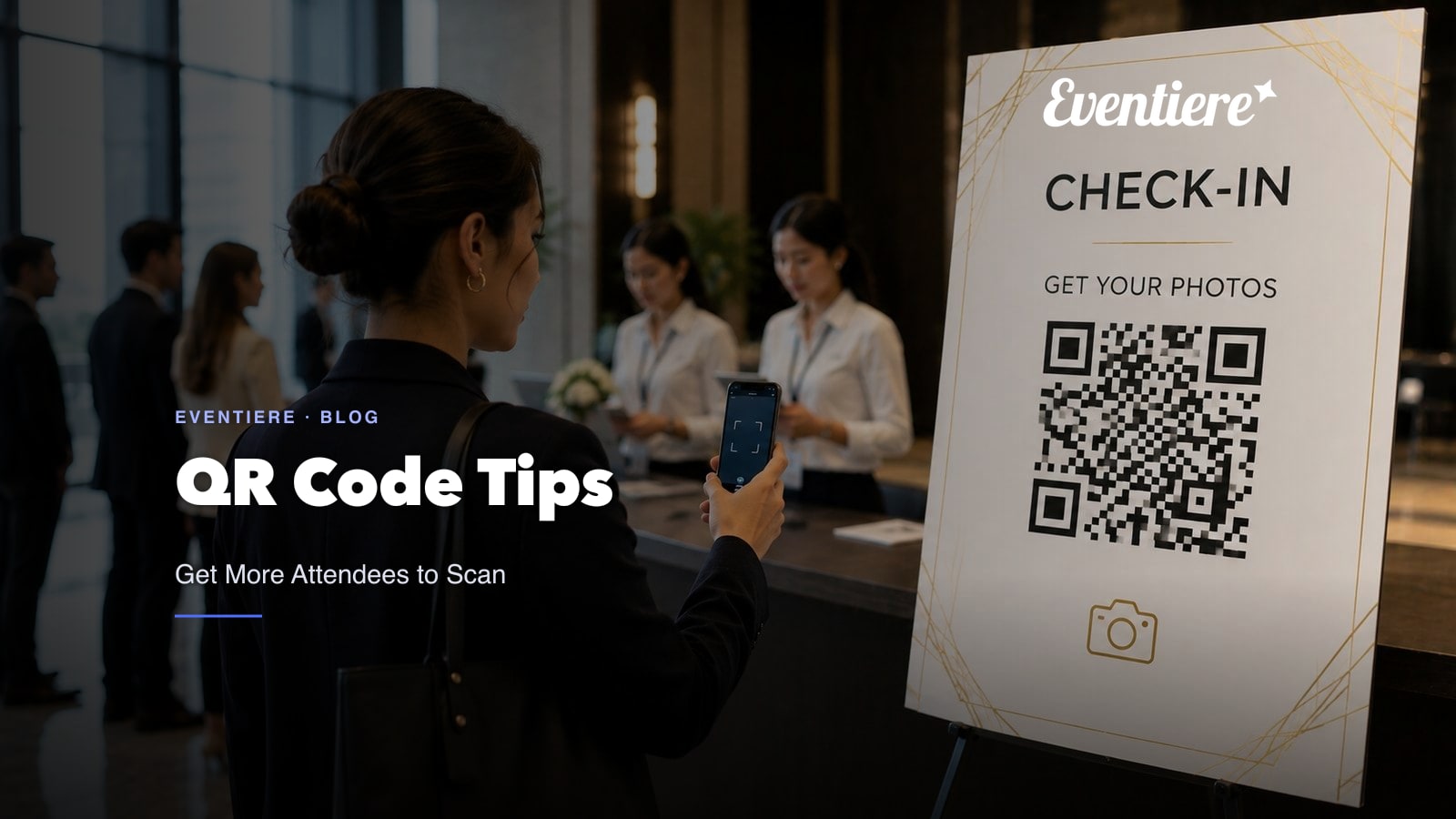 تفاعل رموز QR في الفعاليات: كيف تجعل المزيد من الحضور يمسحون فعلياً