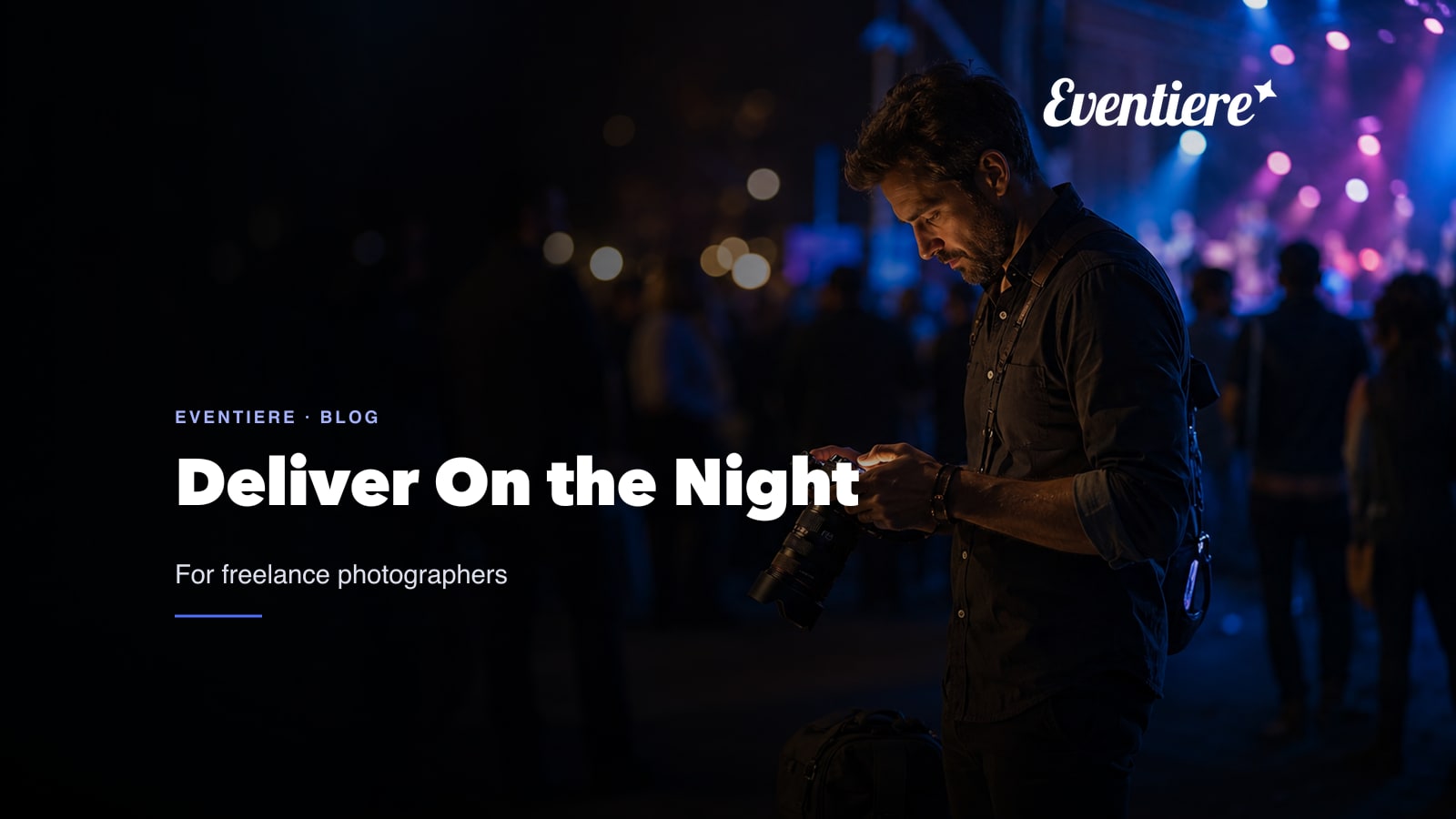 How Freelance Event Photographers Deliver Galleries Before They Leave the Venue