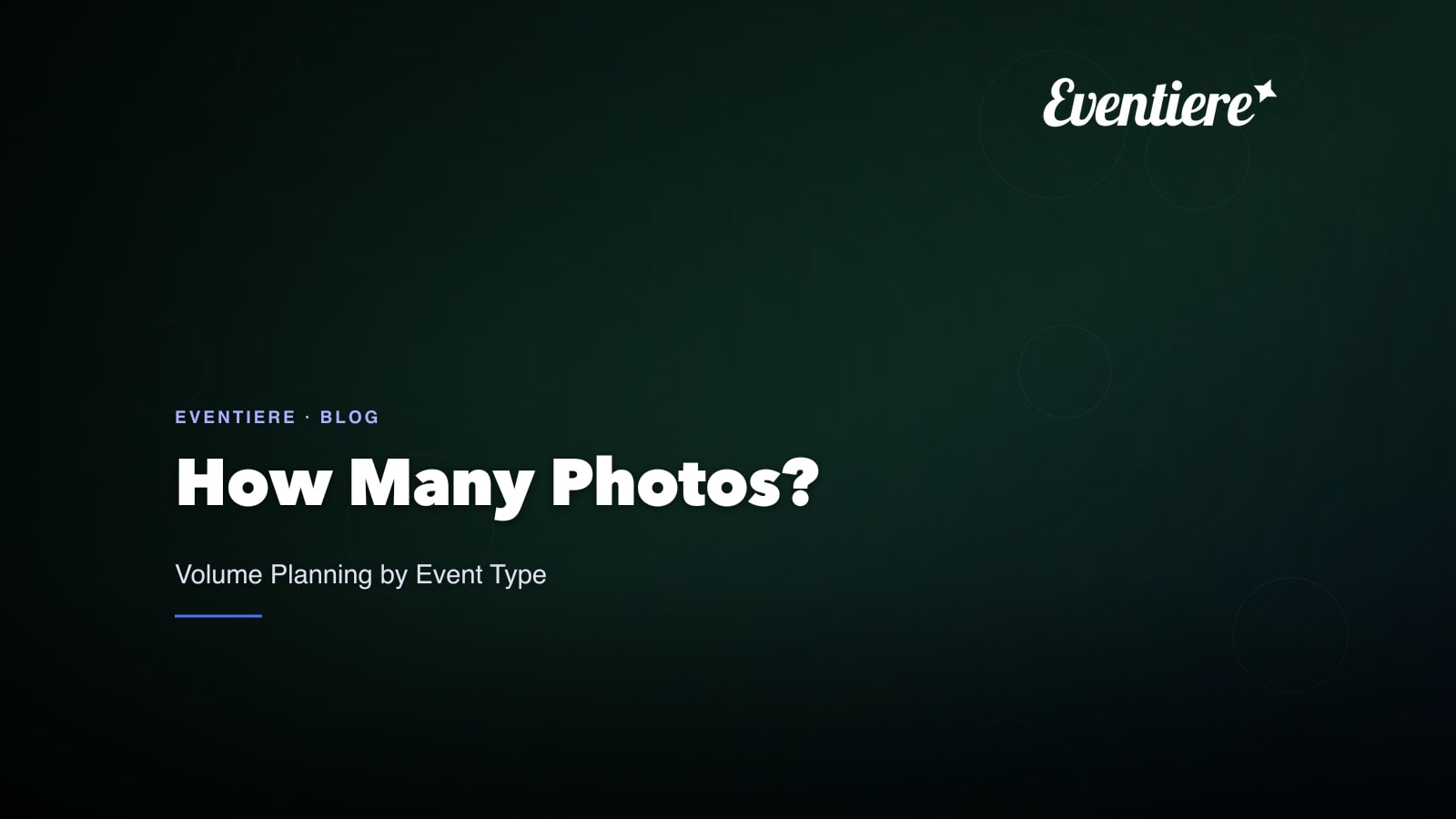 How Many Photos Does an Event Actually Need? Volume Planning by Event Type