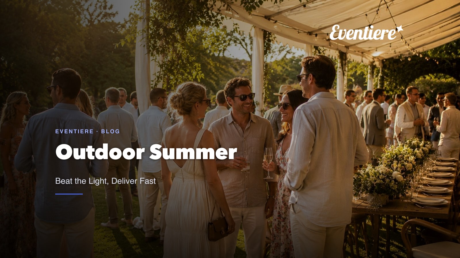 Outdoor Summer Event Photography: Beating the Light and Delivering Fast