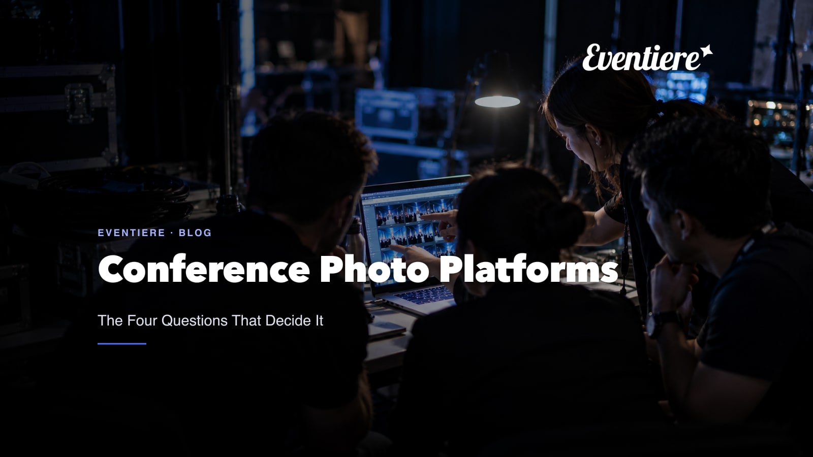 Choosing an event photo platform for a conference